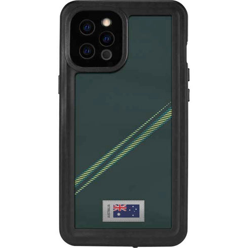 Australia Soccer Flag iPhone 12 Pro Max Waterproof Case